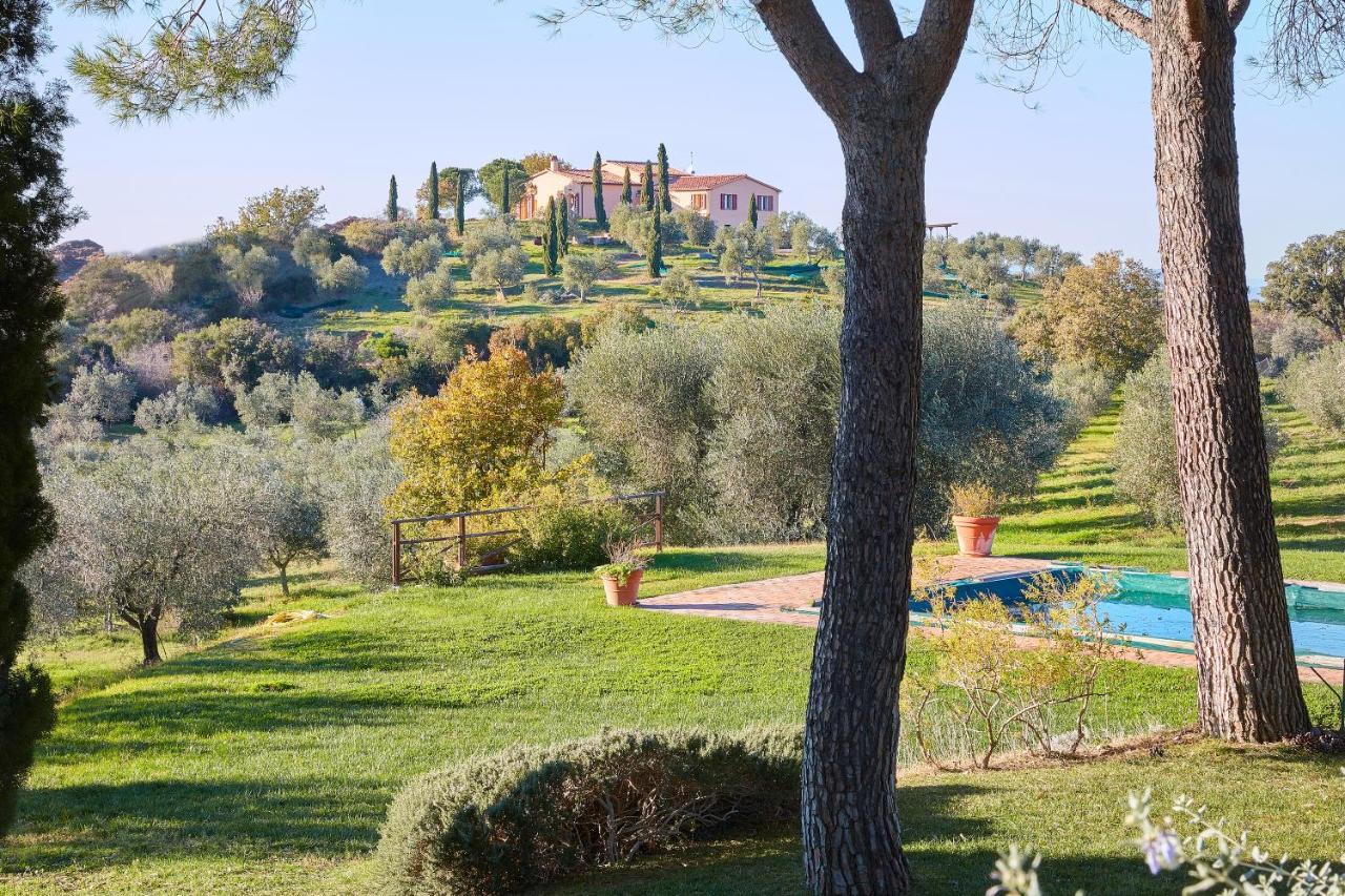 Poggio Tamantino, Villa Con Piscina In Maremma Poggio Cavallo Buitenkant foto