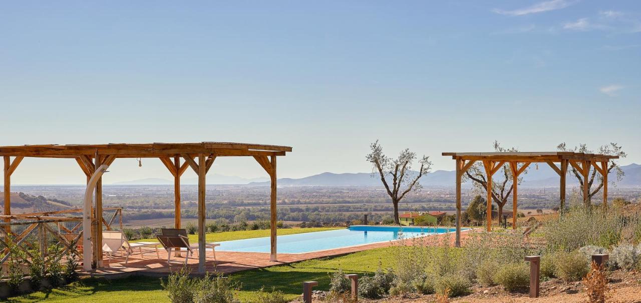 Poggio Tamantino, Villa Con Piscina In Maremma Poggio Cavallo Buitenkant foto
